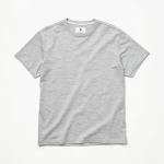 Minimalist Light Gray Crewneck Tee